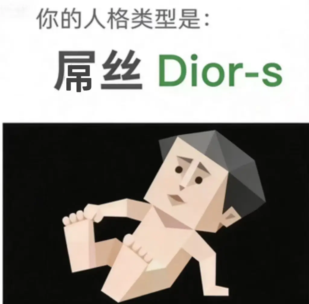 Dior-s SBTI image generator type The Cynic Sage