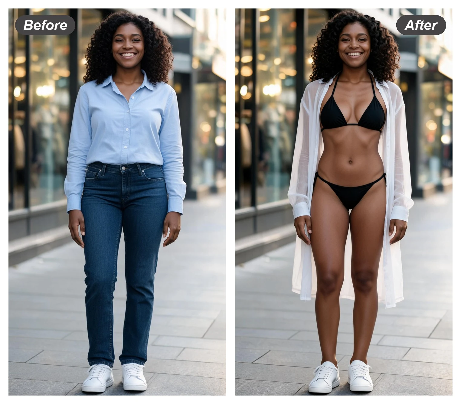 KI-Bikini-Girls für Feeds, Cover und Konzept-Shootings