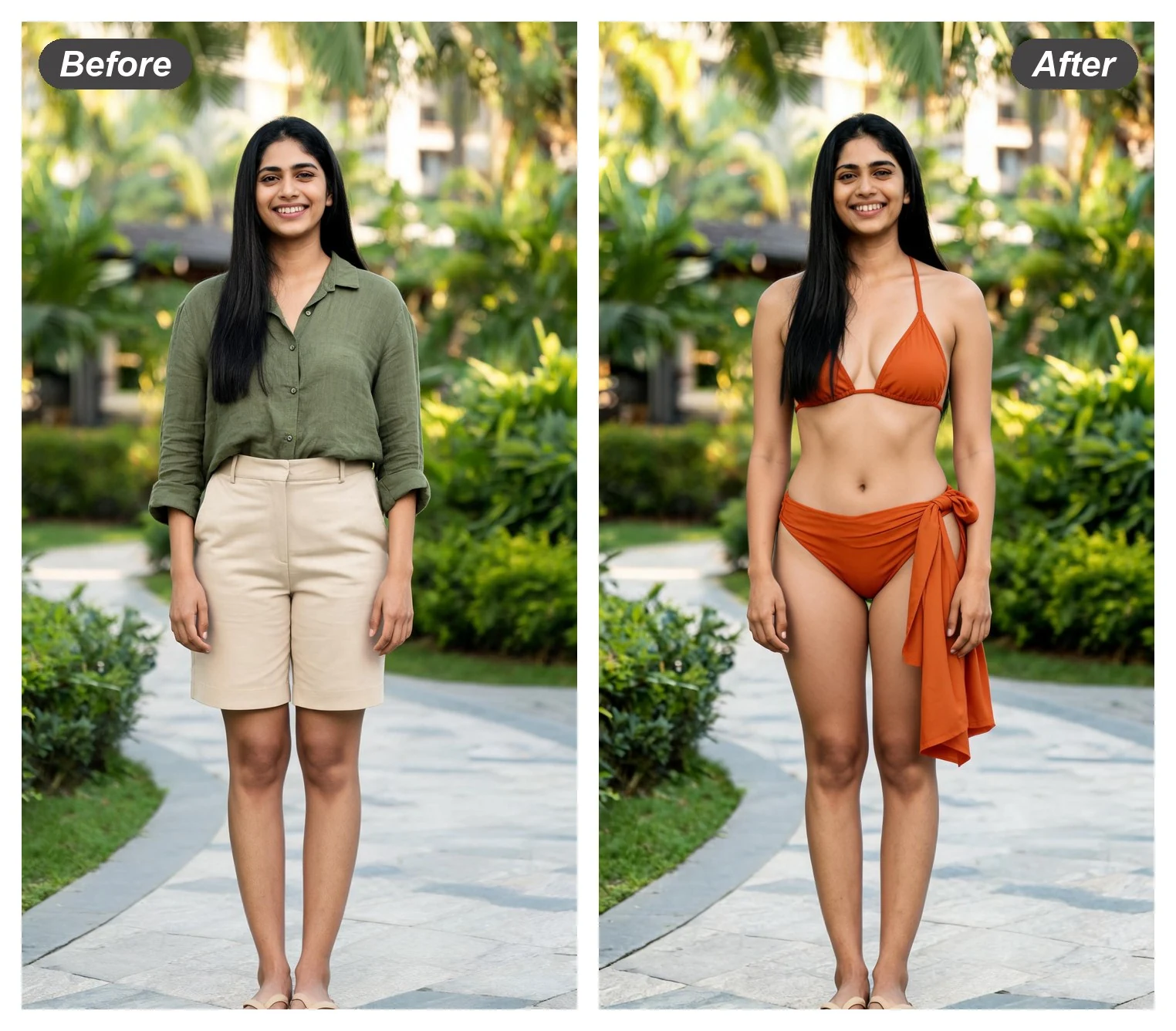 Bikini-KI für Festival-, Resort- und Poolparty-Looks