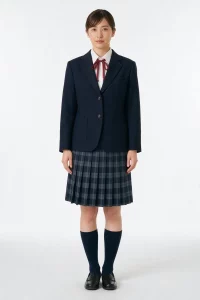海军蓝西装外套