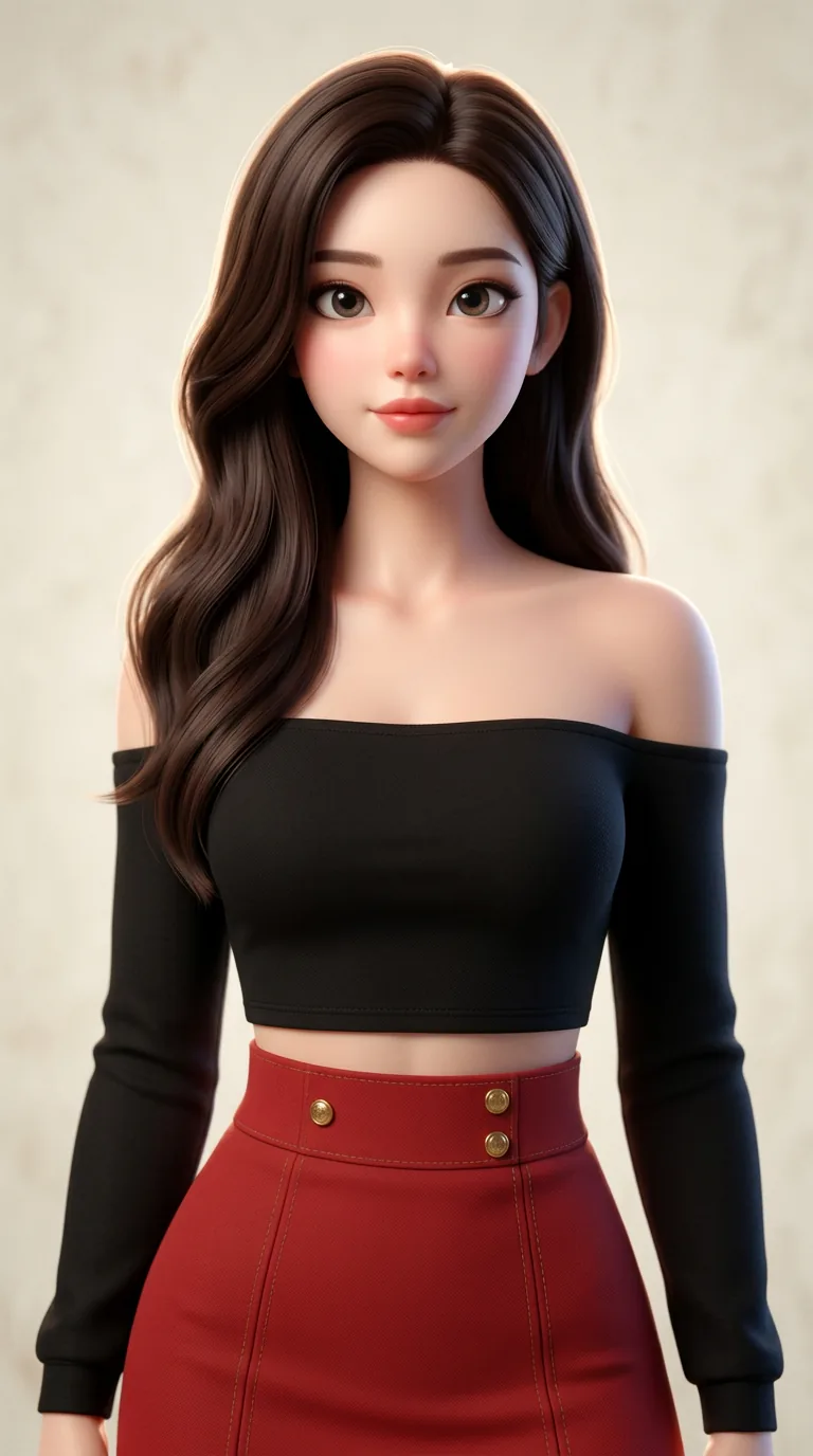 3D-Cartoon-Selfie-Stil
