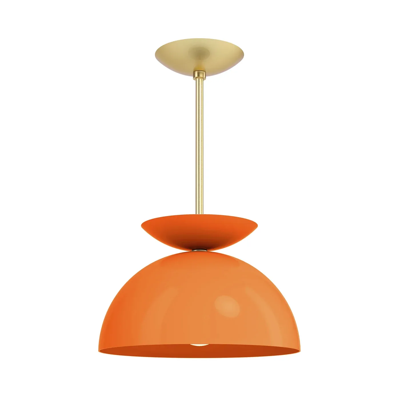 Orange pendant lamp product reference